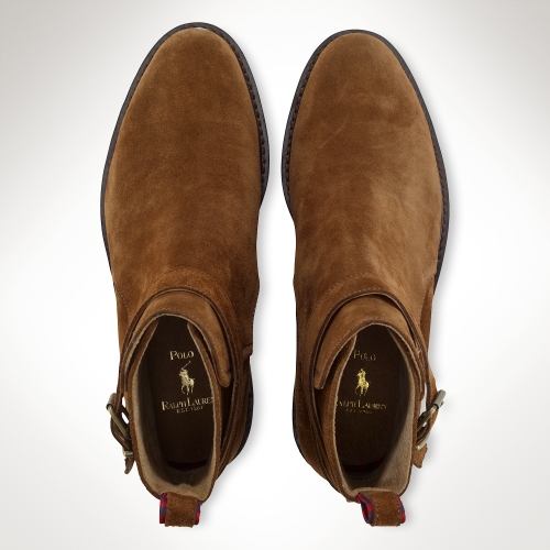 Polo Ralph Lauren Newent Suede Jodhpur Boot in Brown for Men | Lyst