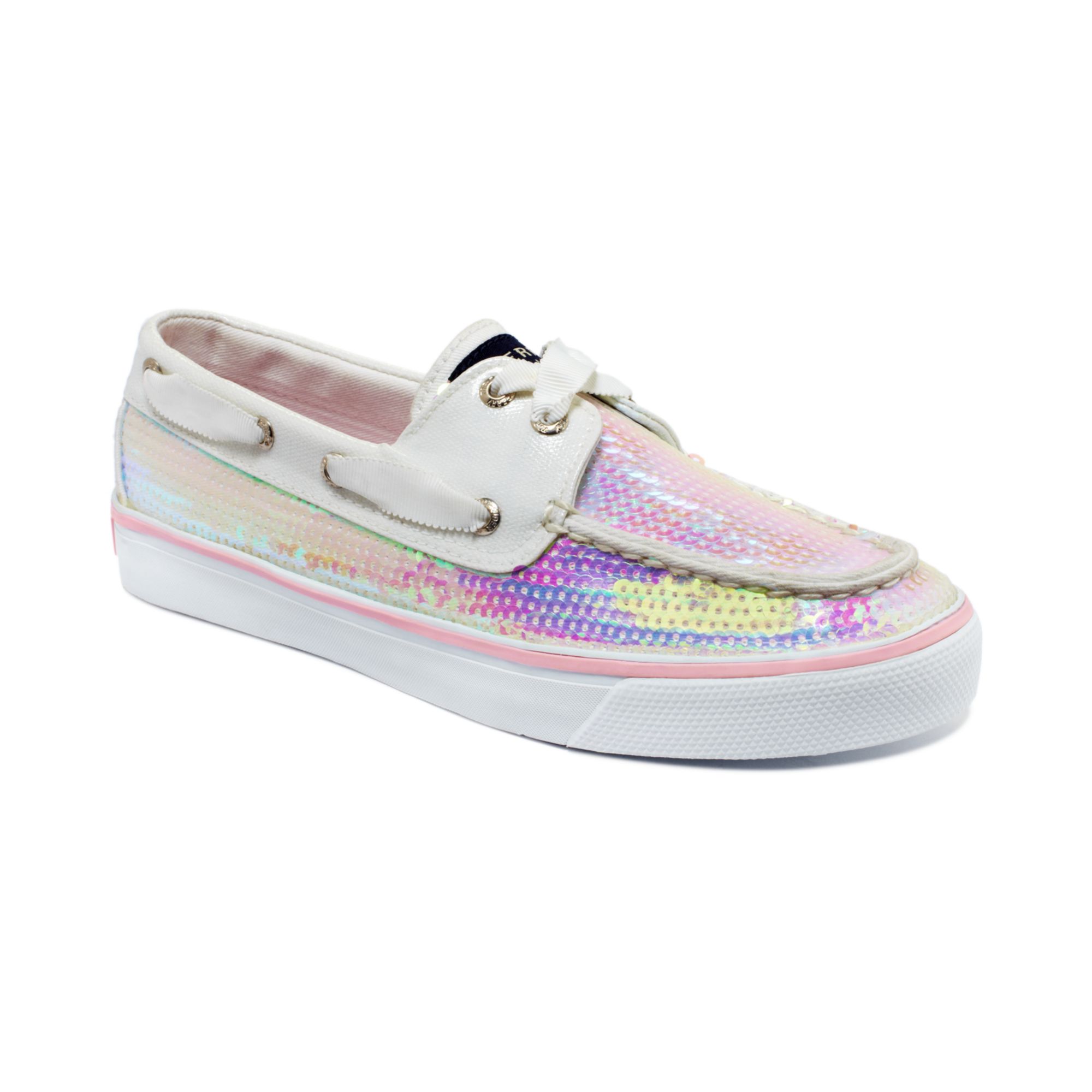 Sperry Top-Sider Bahama Boat Shoes in White | Lyst