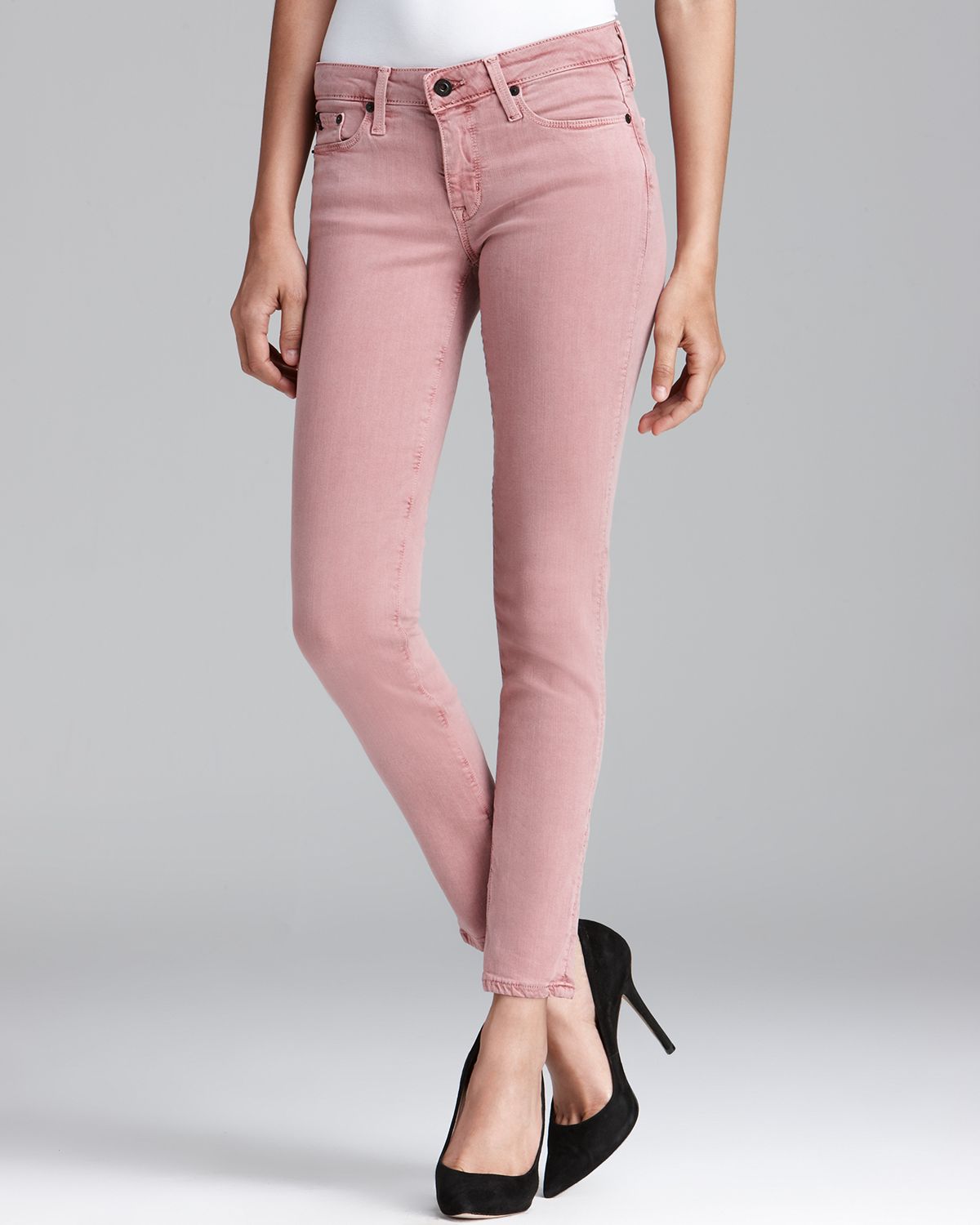 rose pink jeans