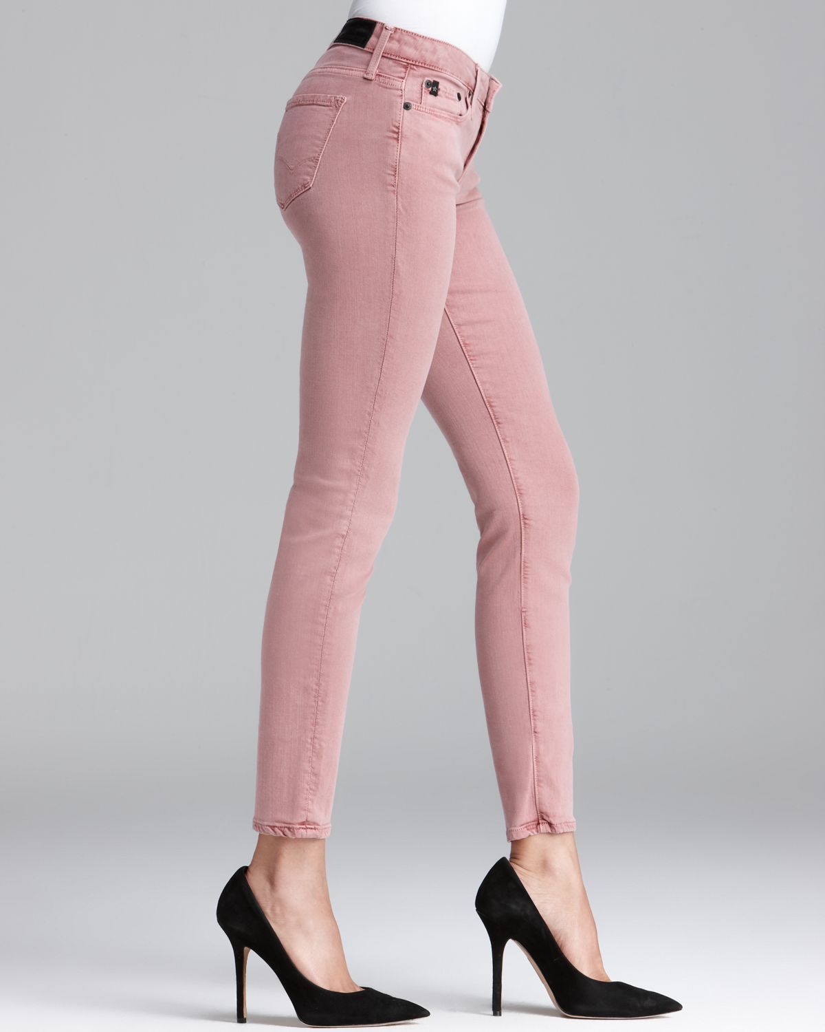 rose pink jeans
