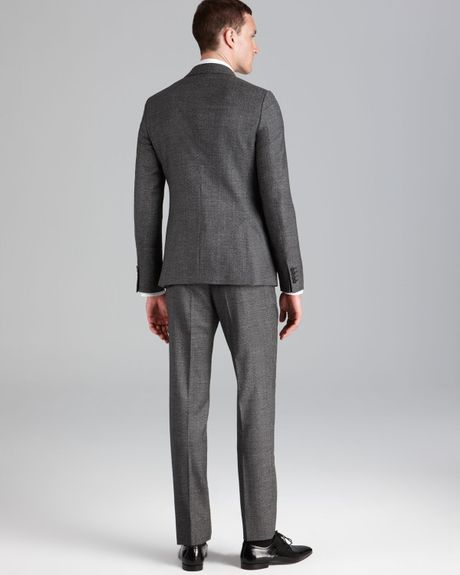 Burberry London Sandhurst Glen Plaid Travel Suit Slim Fit in Gray for ...