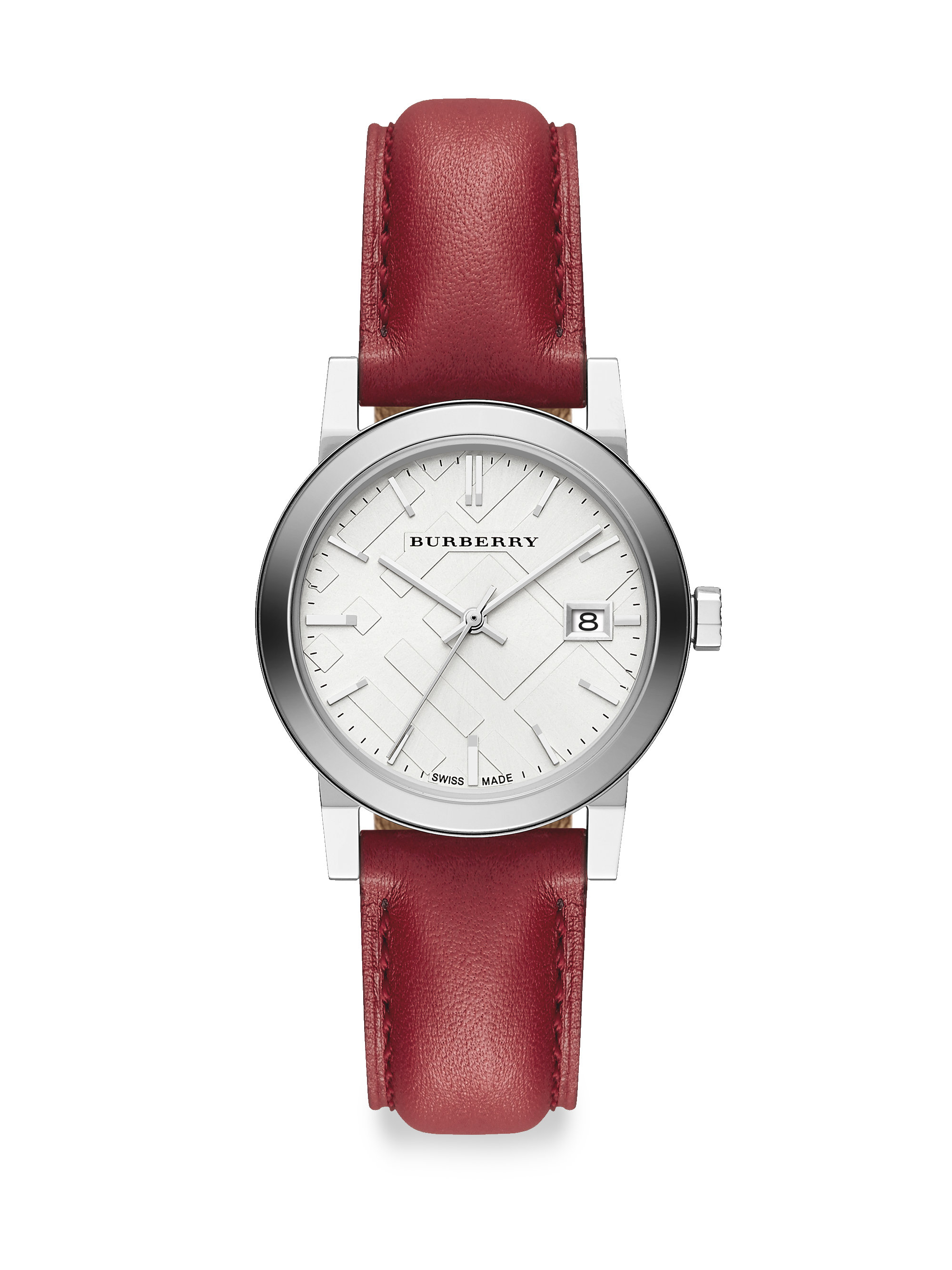 burberry watch red