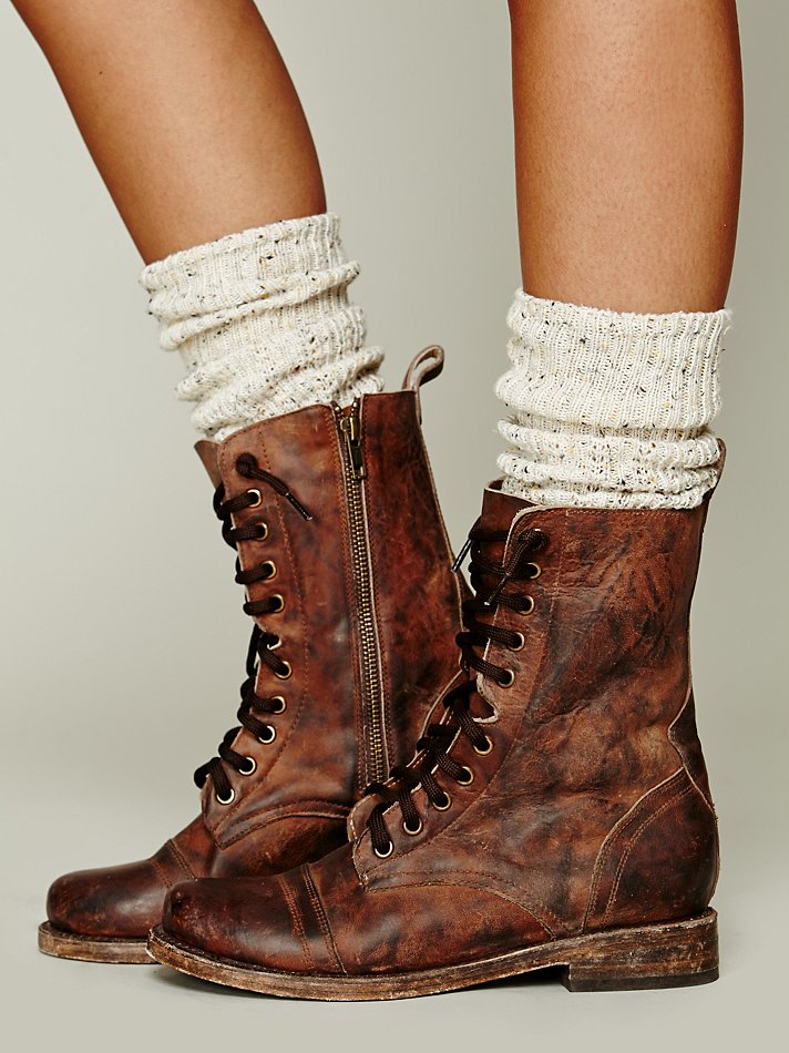 Freebird by Steven Fletch Lace Up Boot in Brown | Lyst