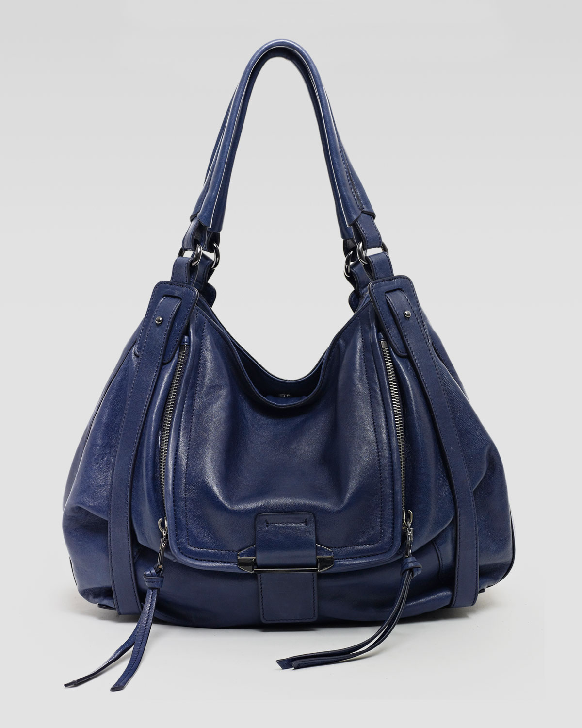 Lyst Kooba Jonnie Hobo Bag Navy In Blue Gallery