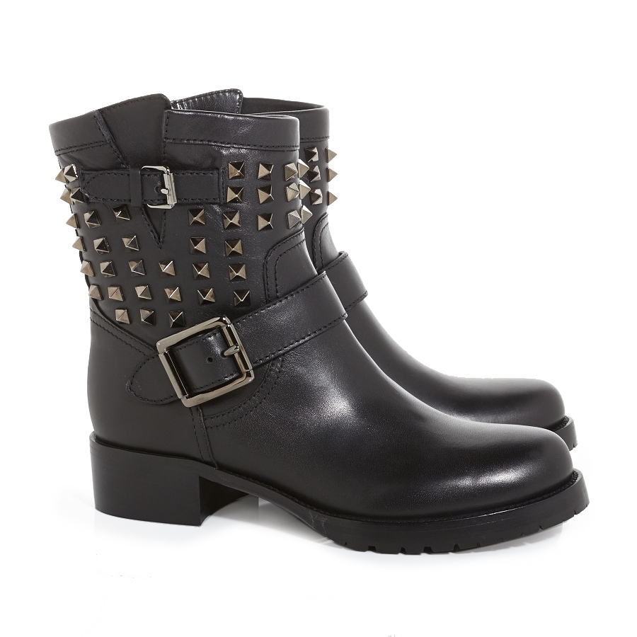 valentino rock stud boots