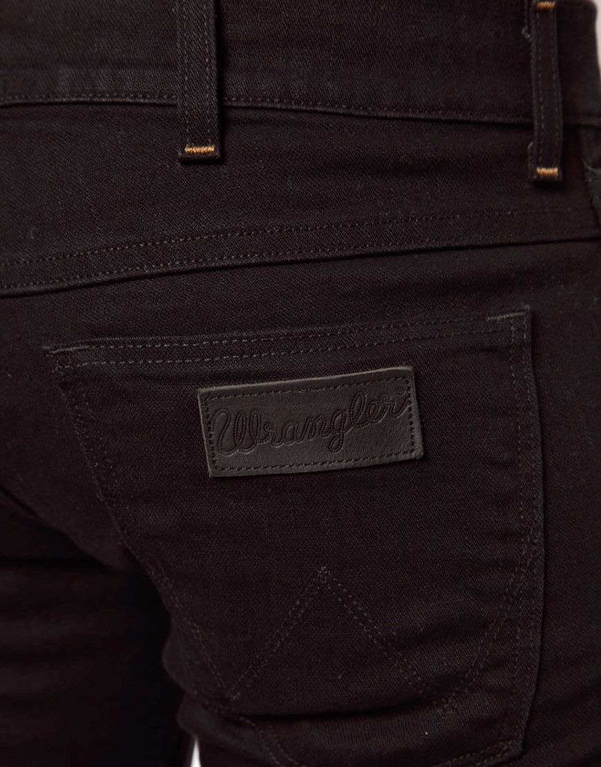 wrangler bryson skinny jeans black