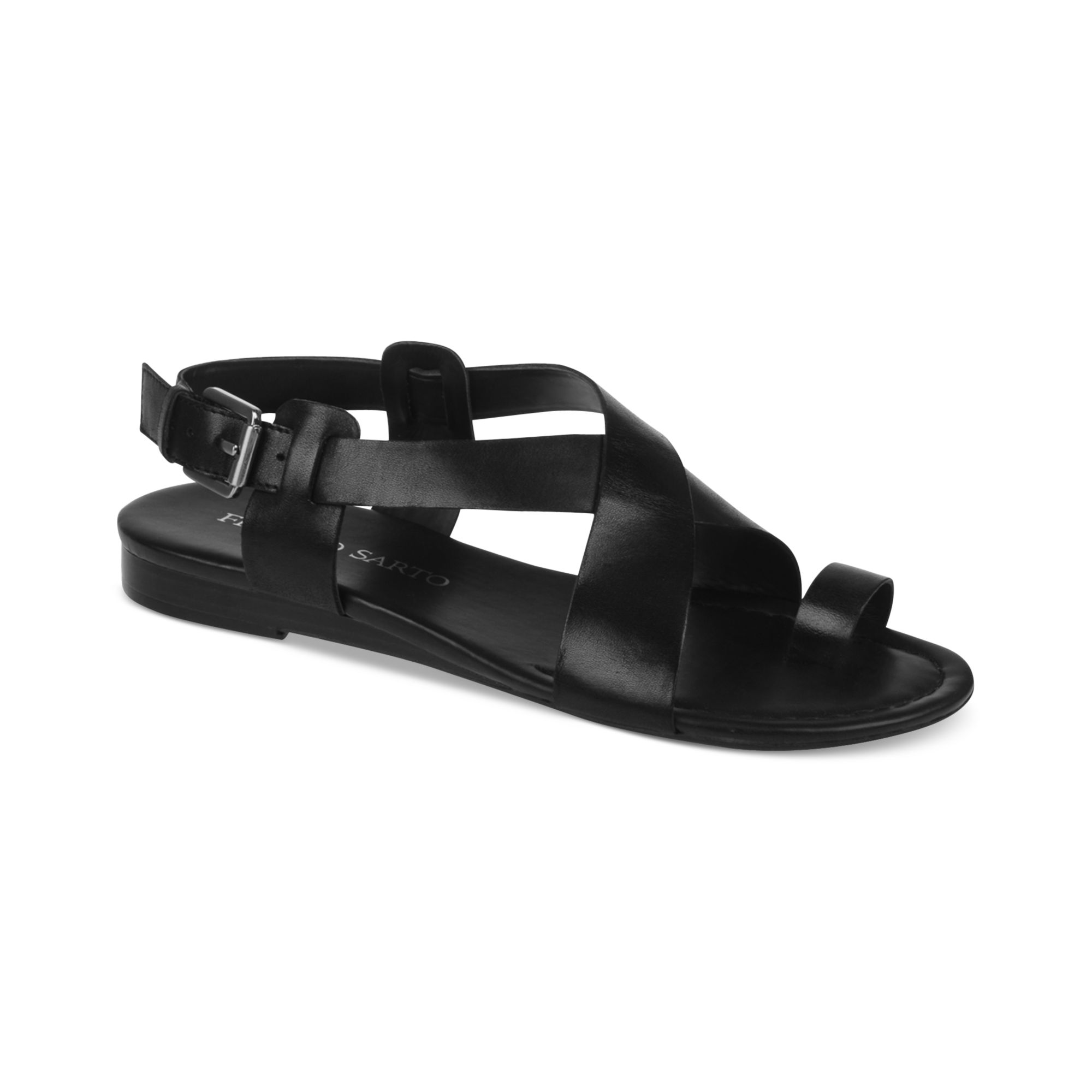franco sarto georgie flat sandals