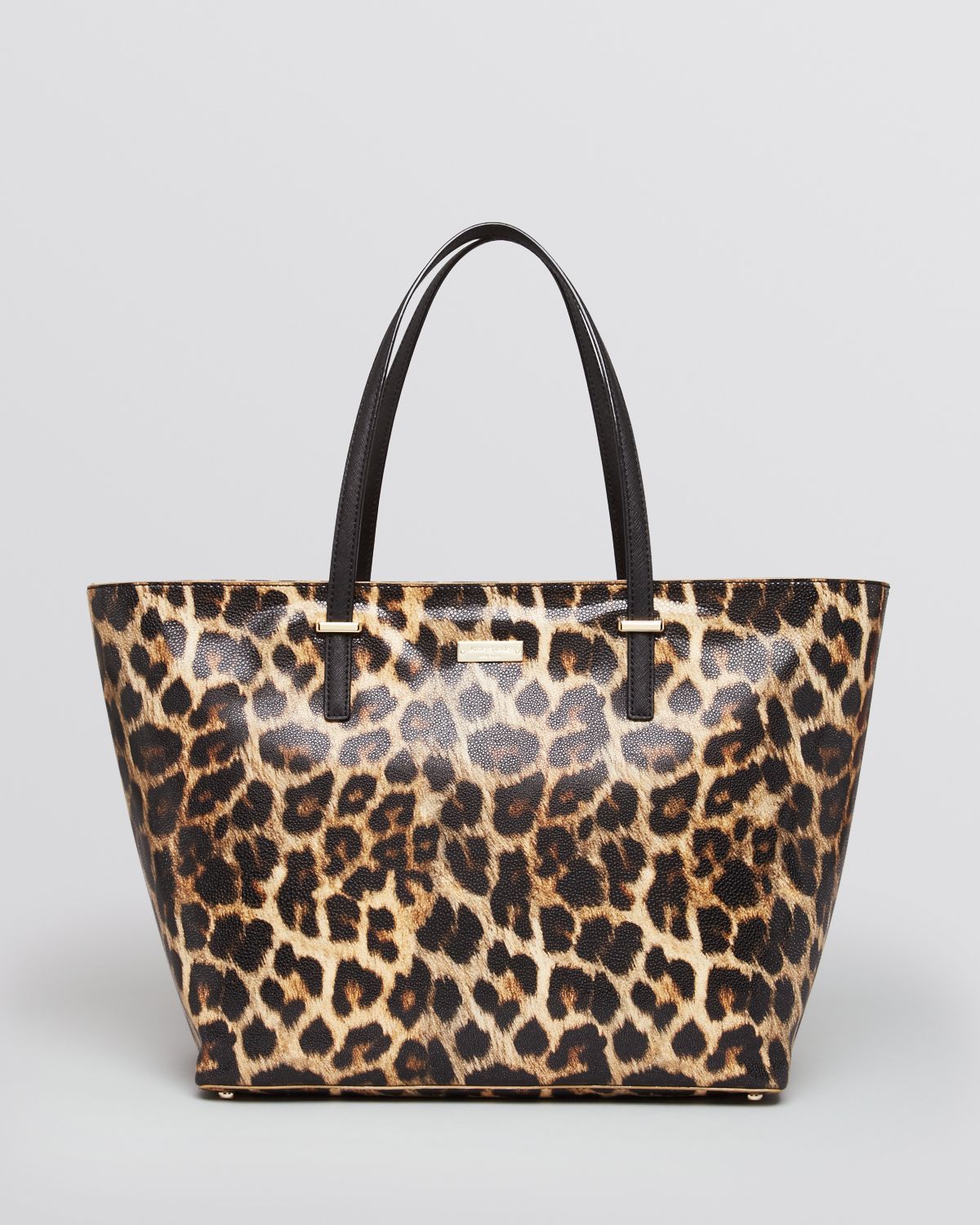 kate spade leopard tote bag