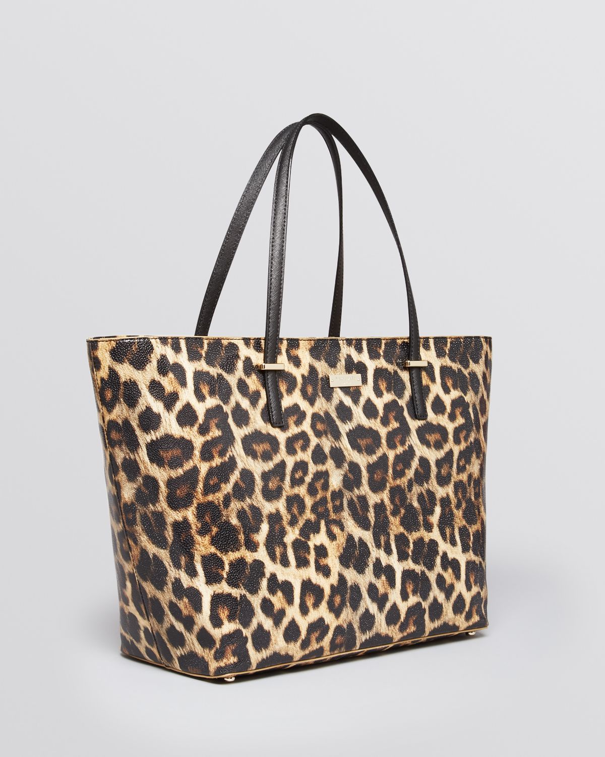 Kate Spade Leather Tote Cedar Street Leopard Small Harmony in Natural