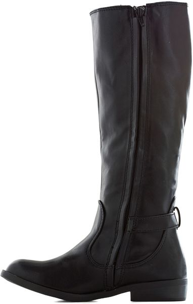Modcloth Morning Meet Up Boot in Black | Lyst
