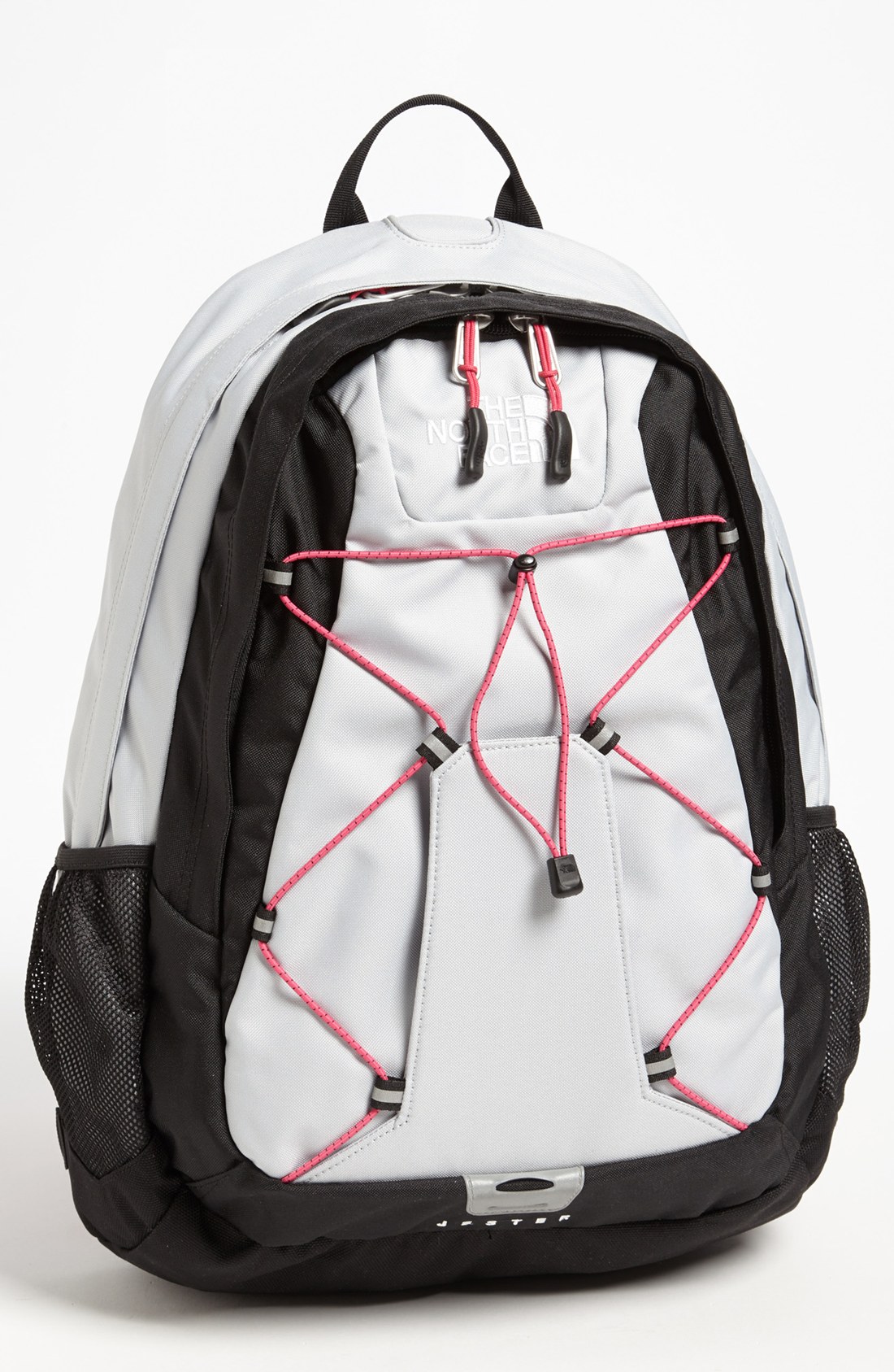 The north face Jester Backpack in Gray (High Rise Grey/ Black) Lyst