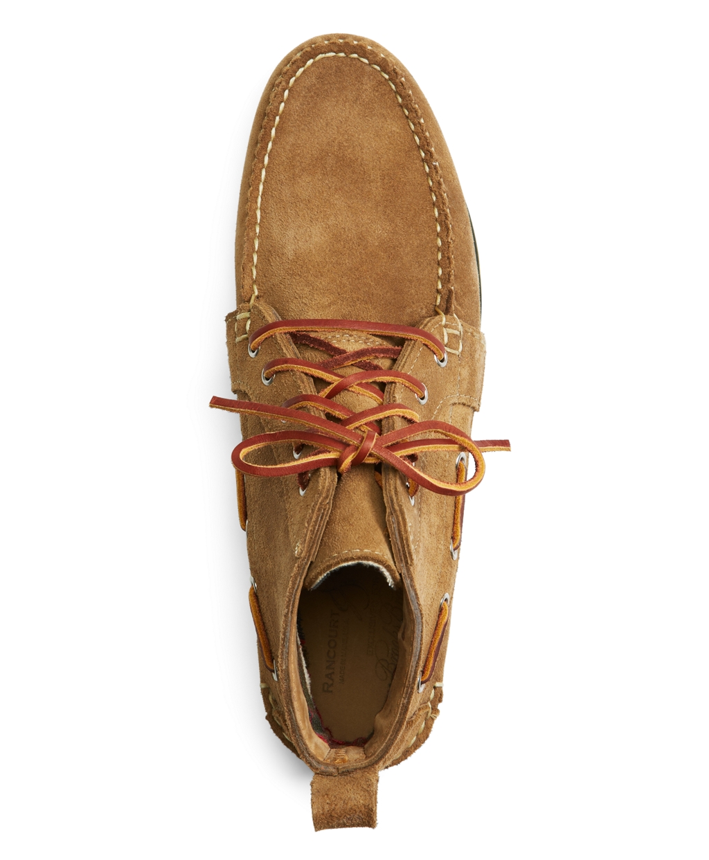 Lyst Brooks Brothers Suede Boat Boots in Brown for Men