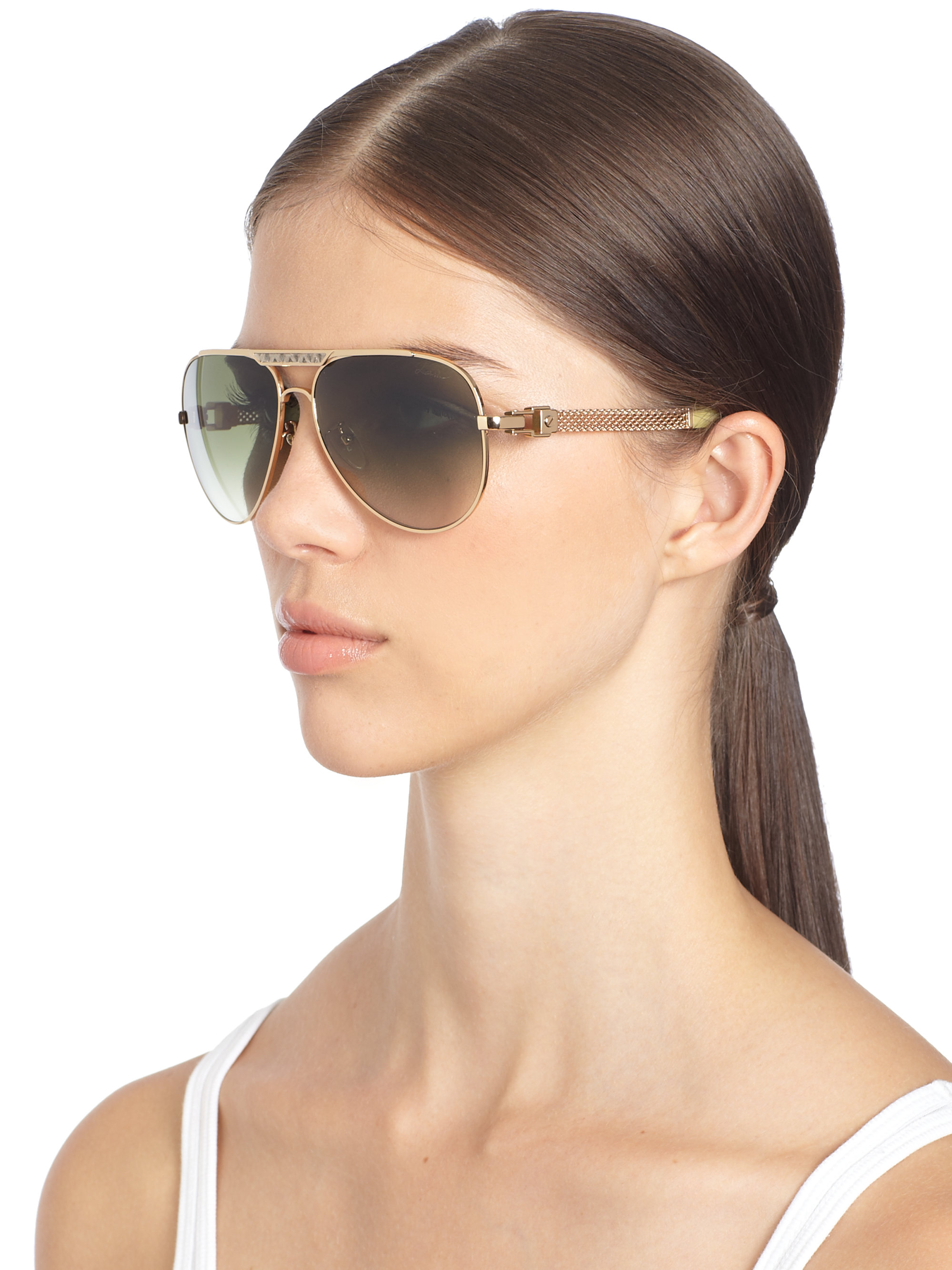 lanvin aviator sunglasses