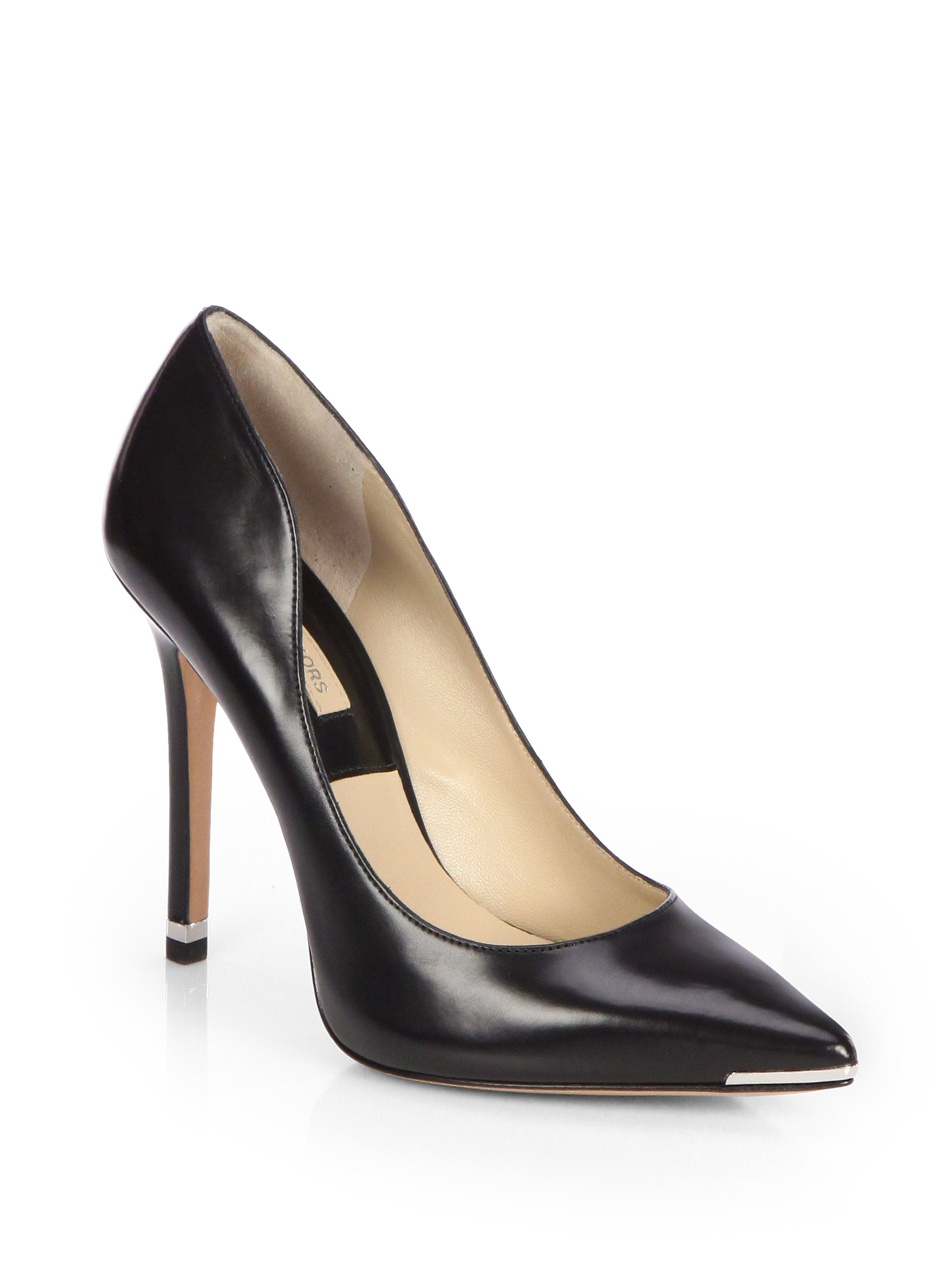 Michael Kors Avra Leather Pumps in 