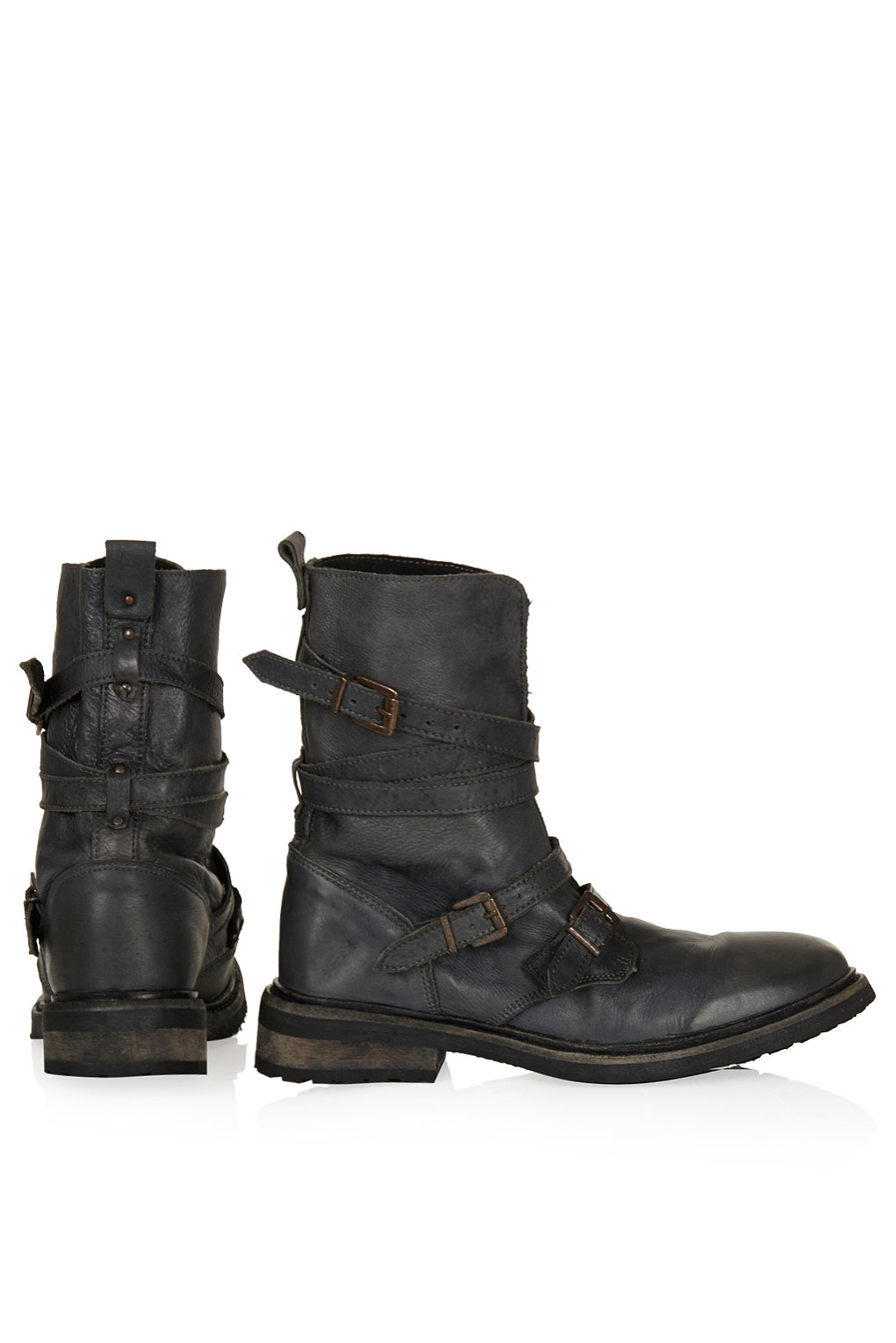 topshop biker boot