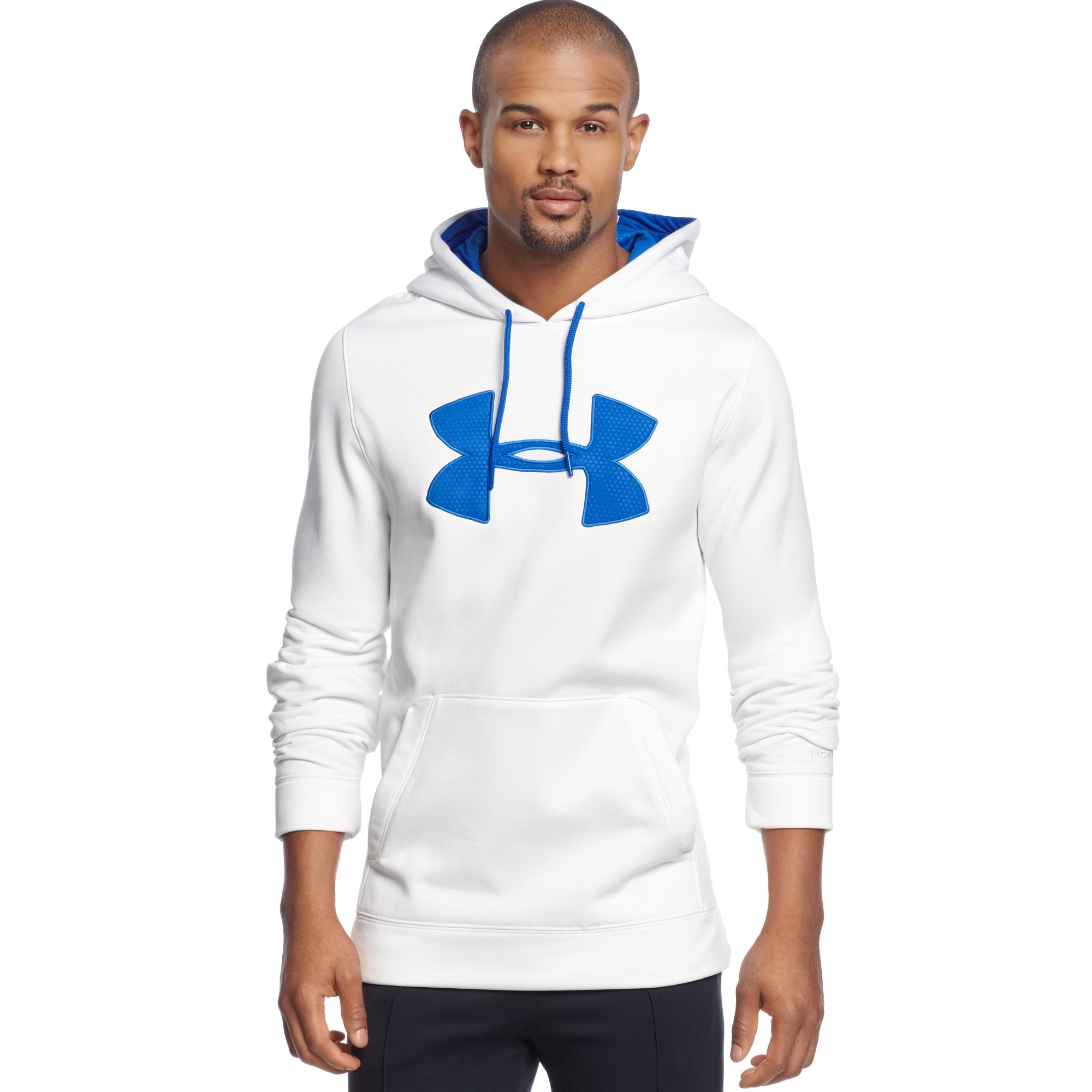 white under armour pullover