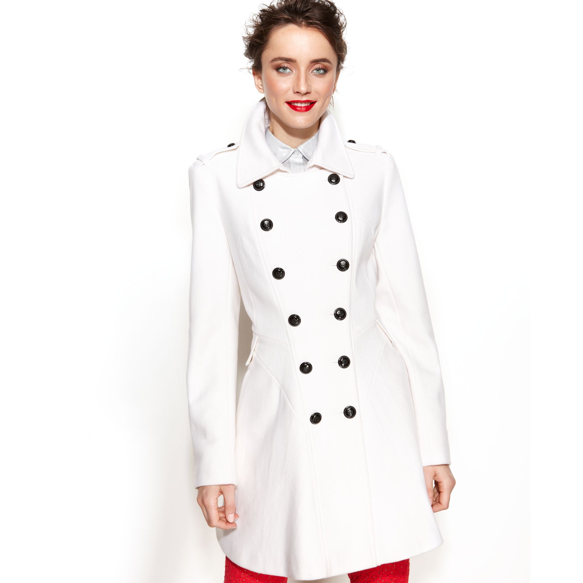 via spiga white coat