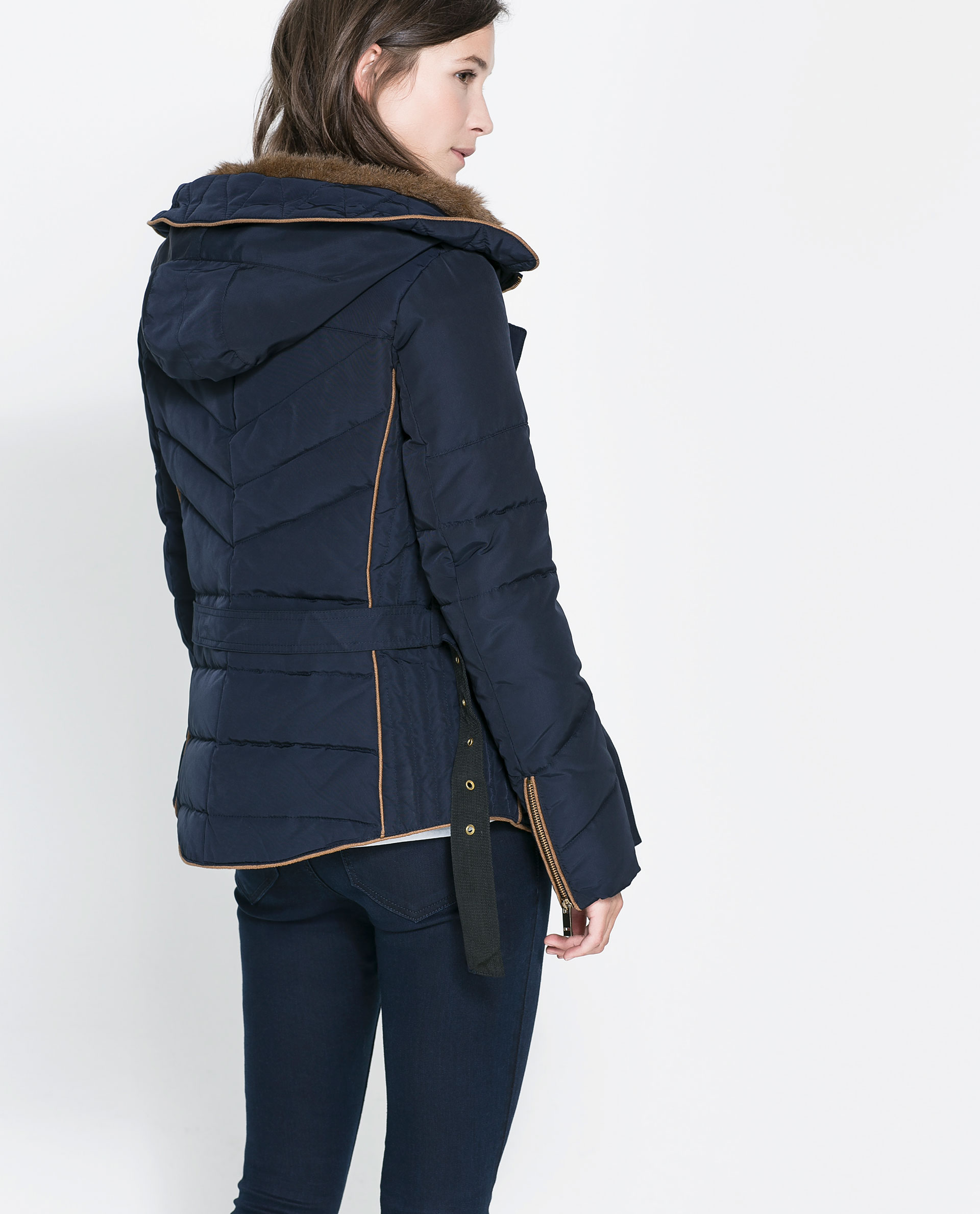 Zara padded jacket online