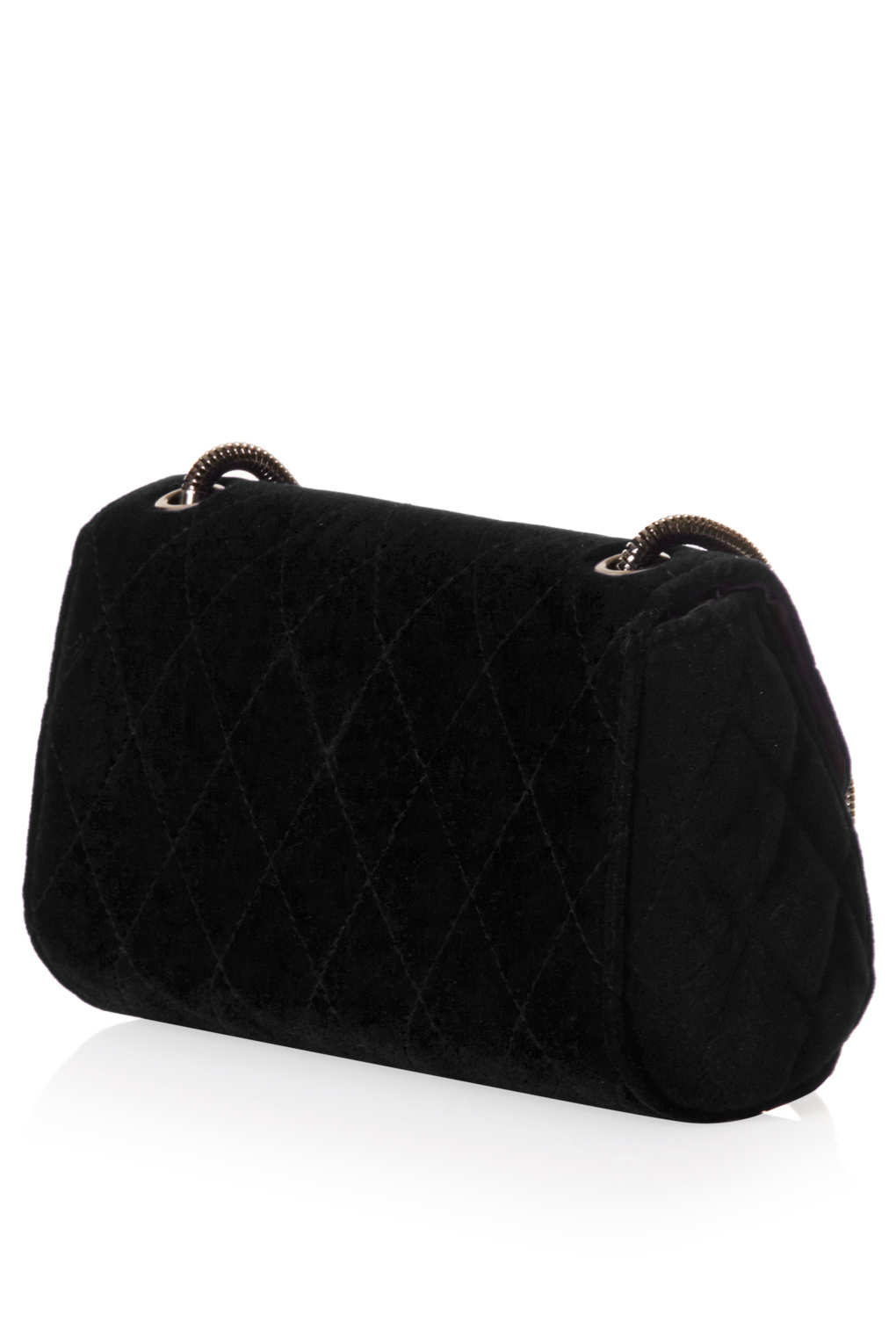 black velvet crossbody bag