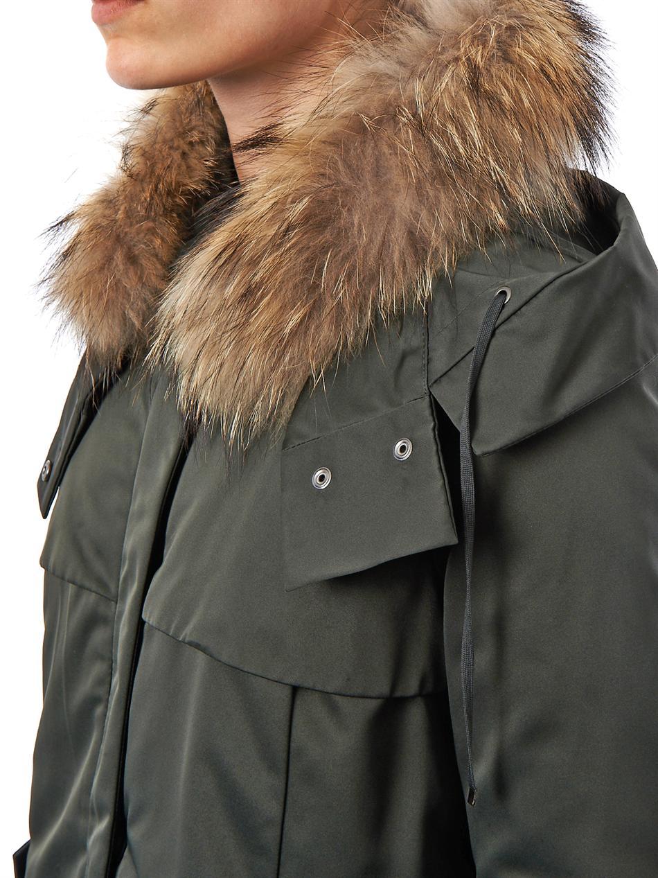 weekend max mara green coat