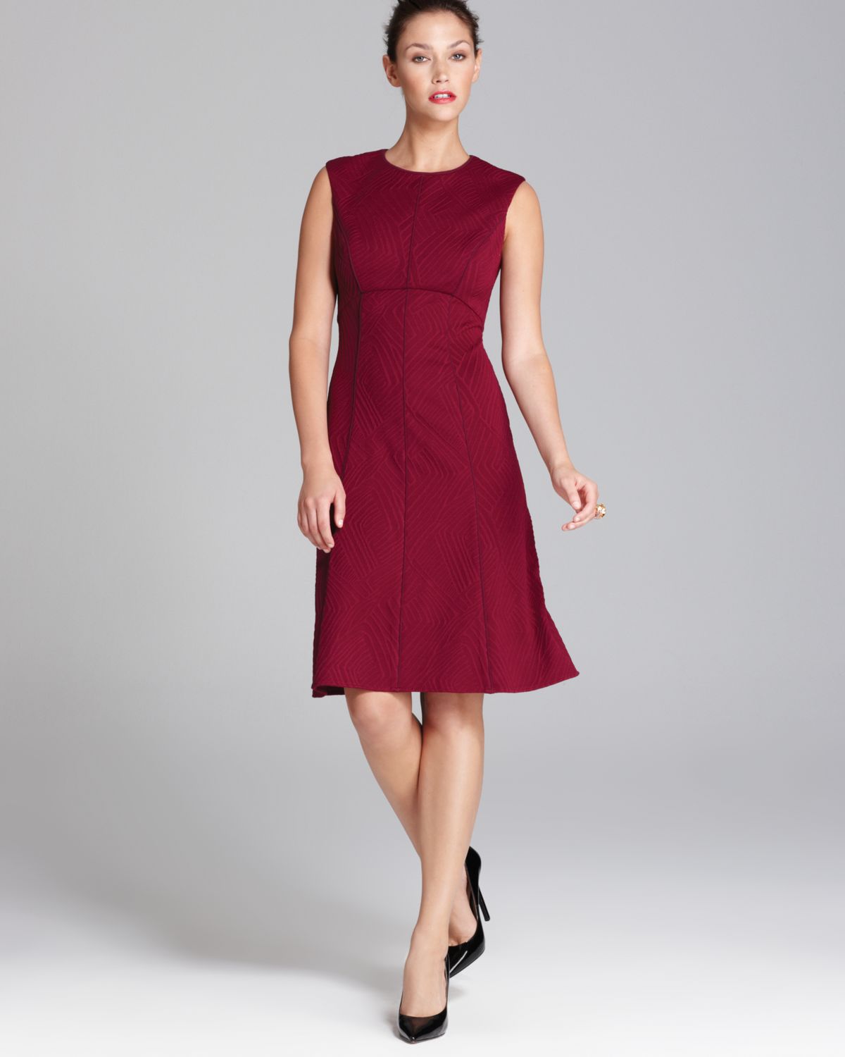 empire waist fit and flare dress