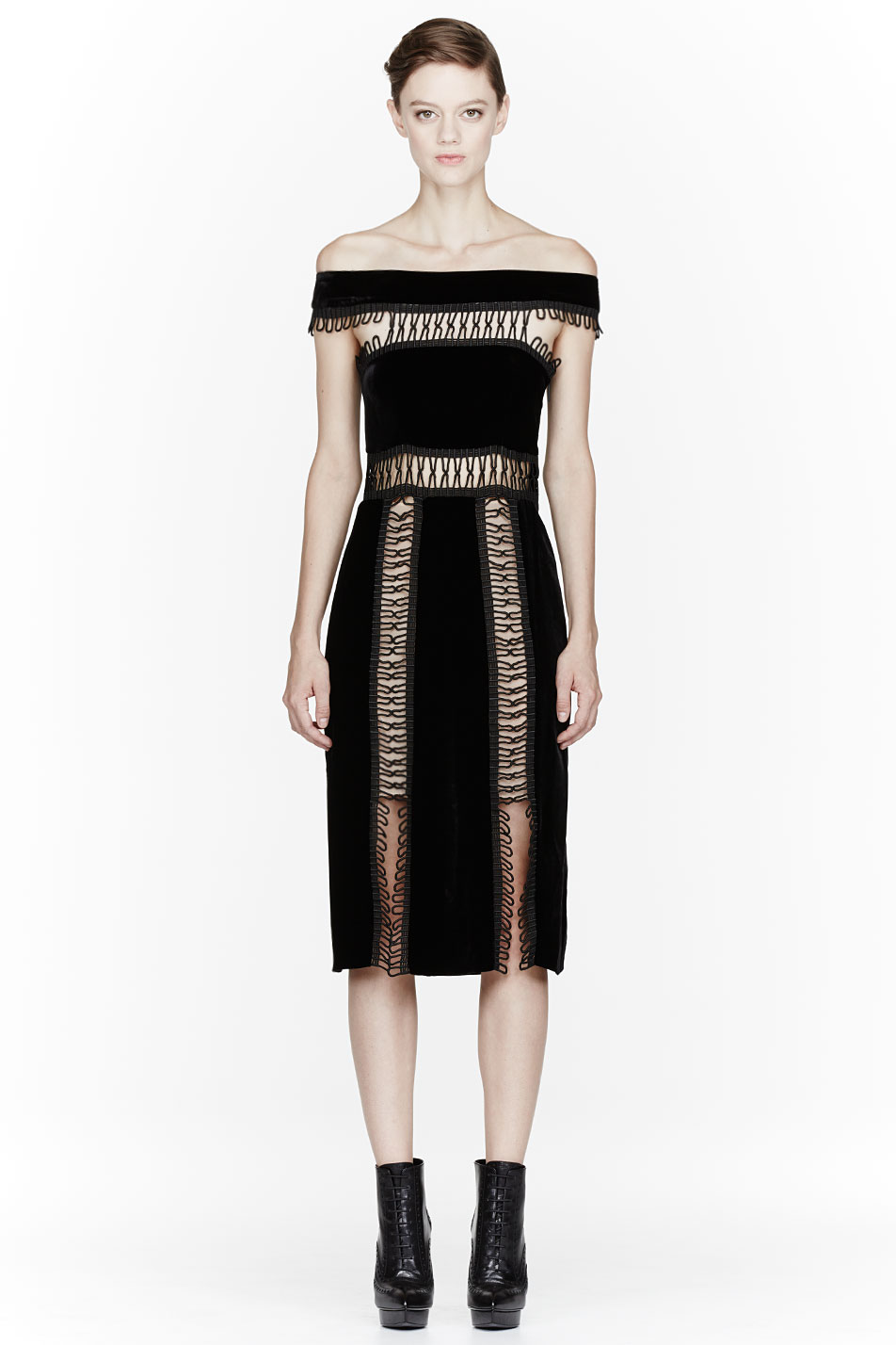 christopher kane black dress