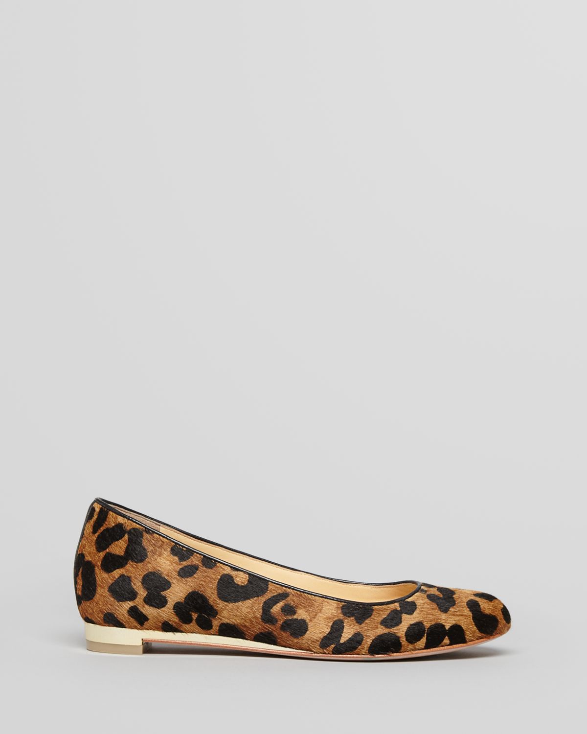 cole haan leopard print flats