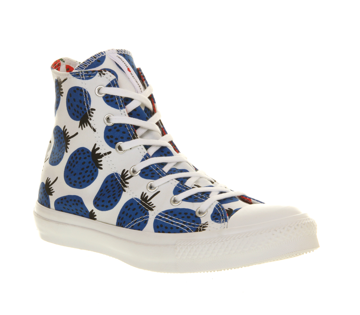 strawberry converse high tops