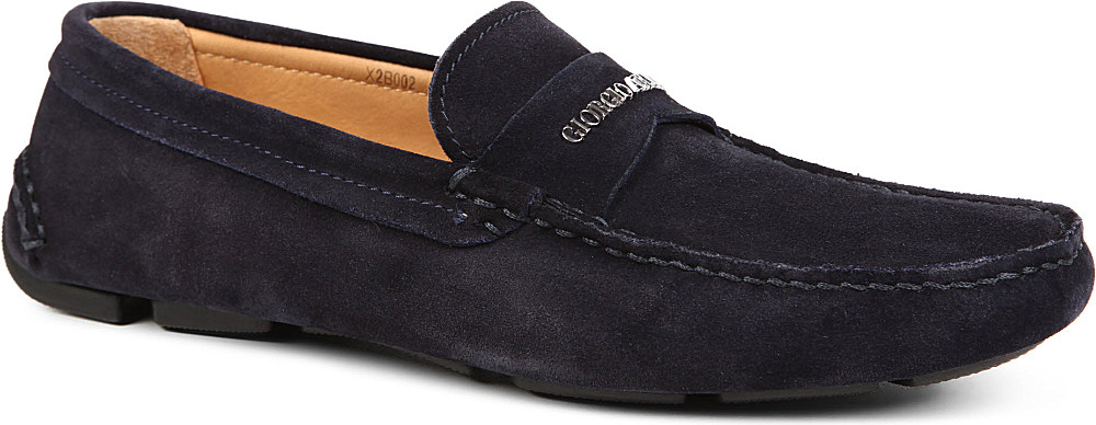 armani driving shoes