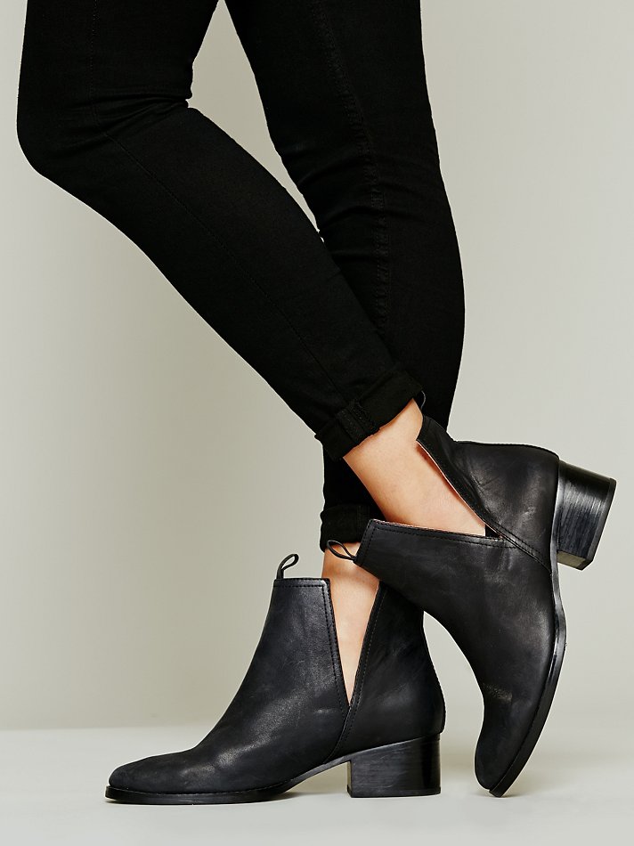 jeffrey campbell black ankle boots