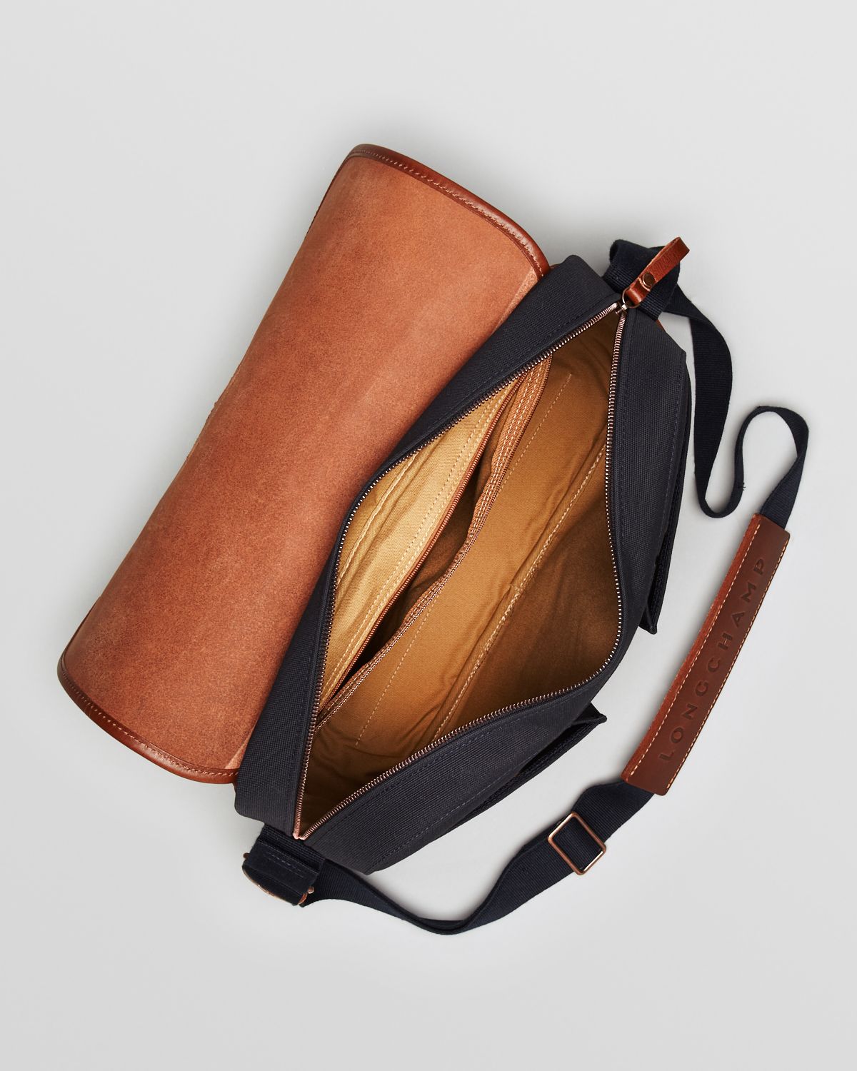 Lyst Longchamp Safari Messenger Bag in Brown for Men