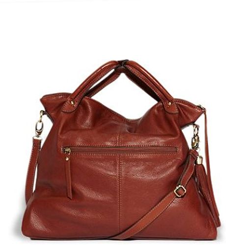 Lucky Brand Del Rey Tote in Red (brandy) | Lyst