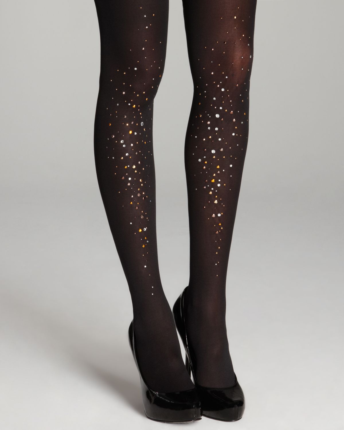 80 Den Embellished Tights Lemonade | yuzuinc.jp