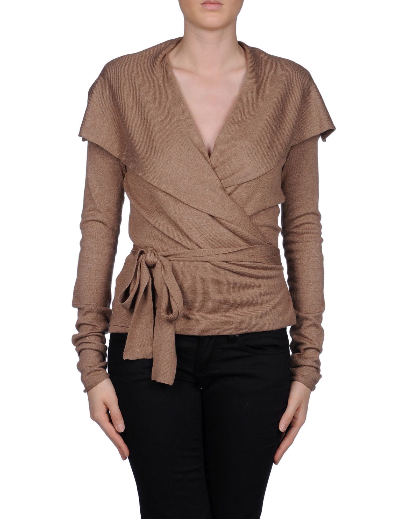 light brown cardigan women's