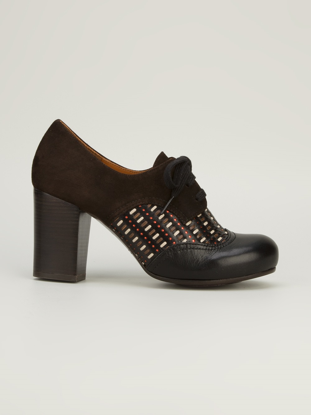 Chie mihara Lace-up Shoe in Brown | Lyst