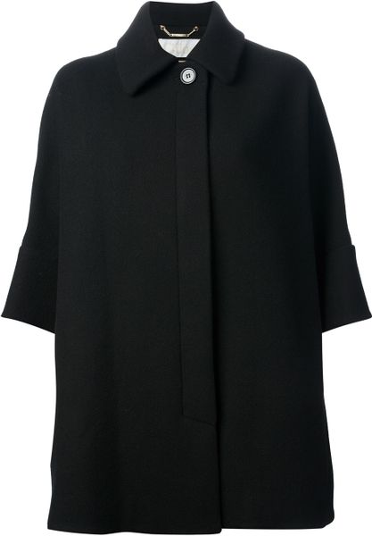 Chloé Oversized Coat in Black