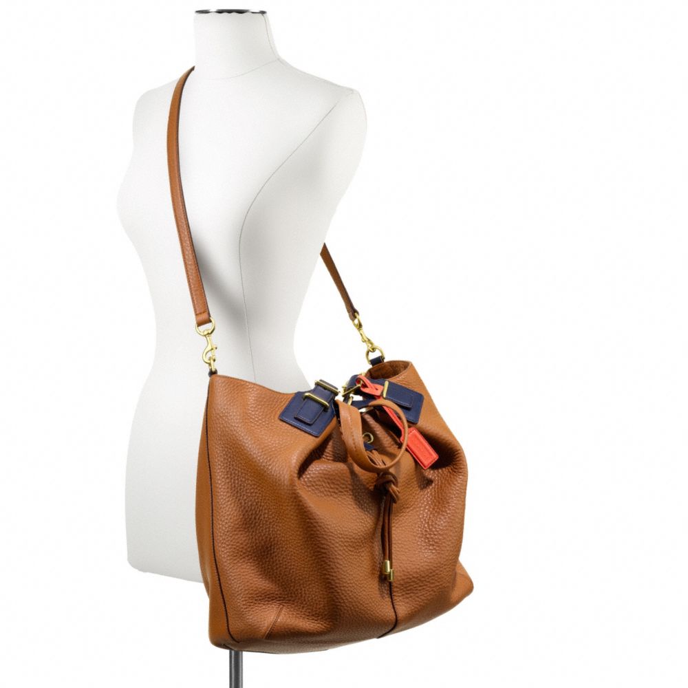 coach drawstring purse