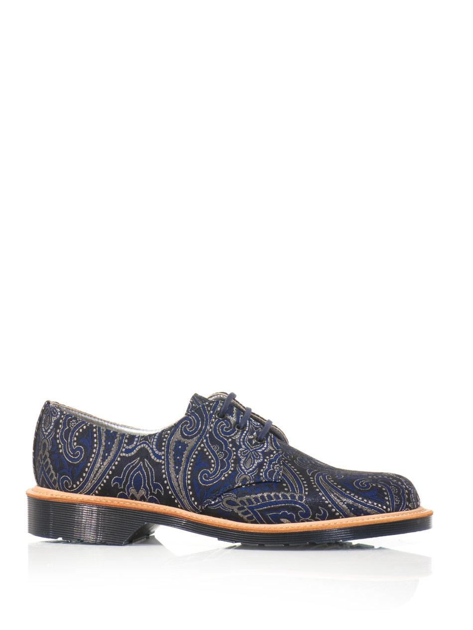 Lyst - Dr. Martens Lester Paisley Shoes in Blue