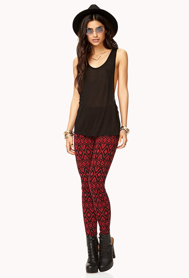 low cut racerback tank