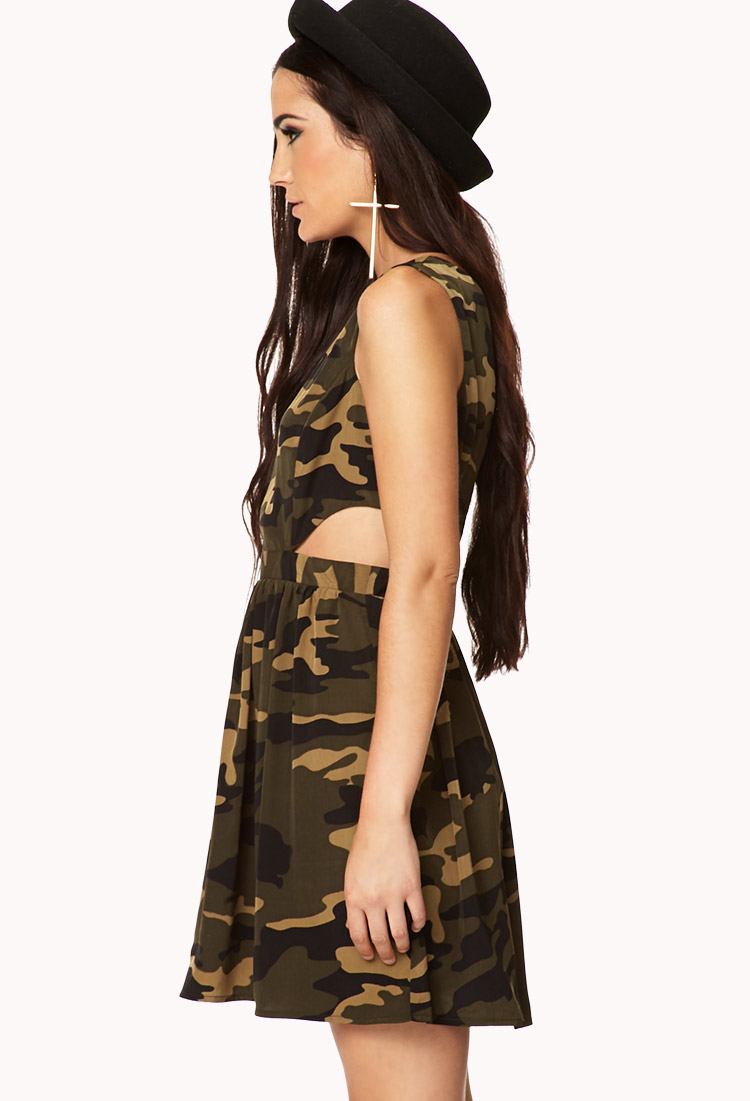 forever 21 camouflage dresses