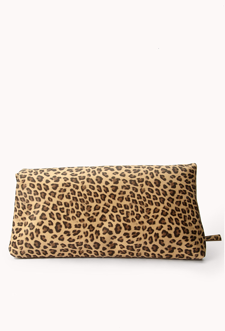 leopard clutch forever 21