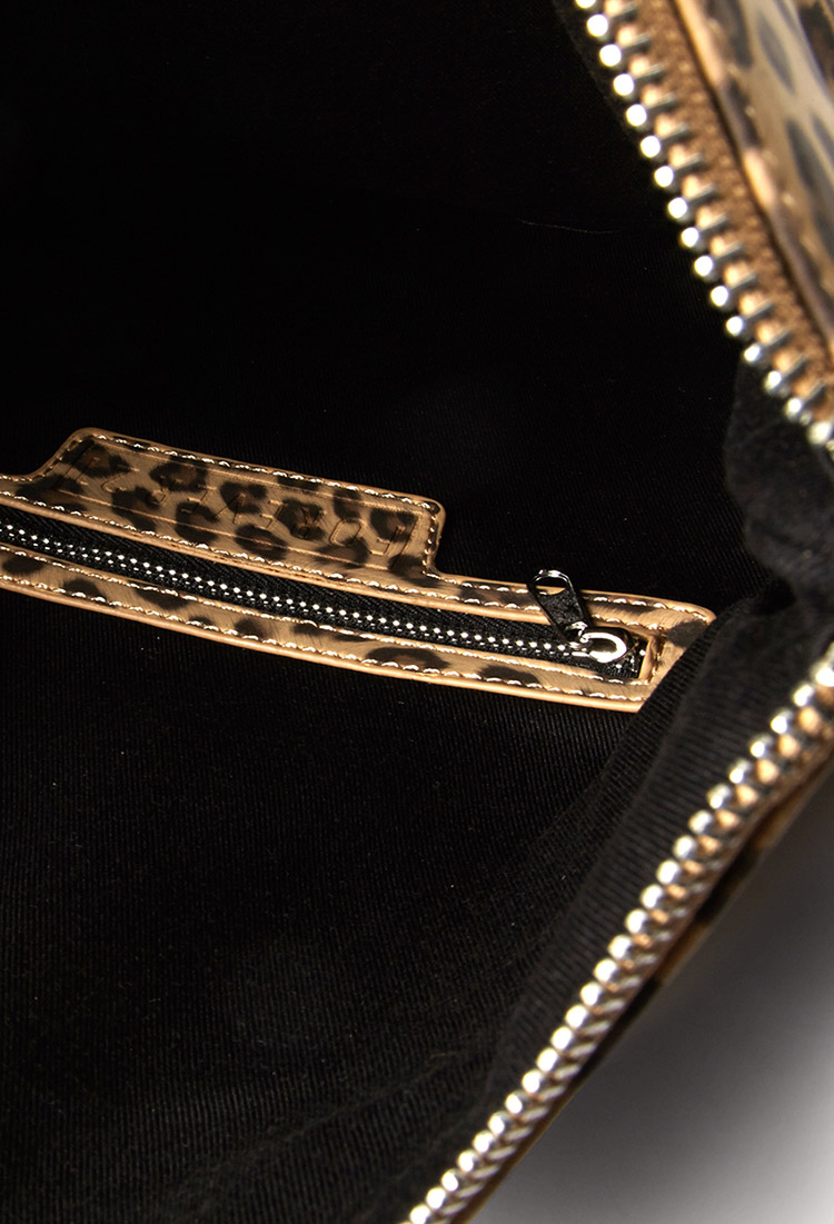 leopard clutch forever 21