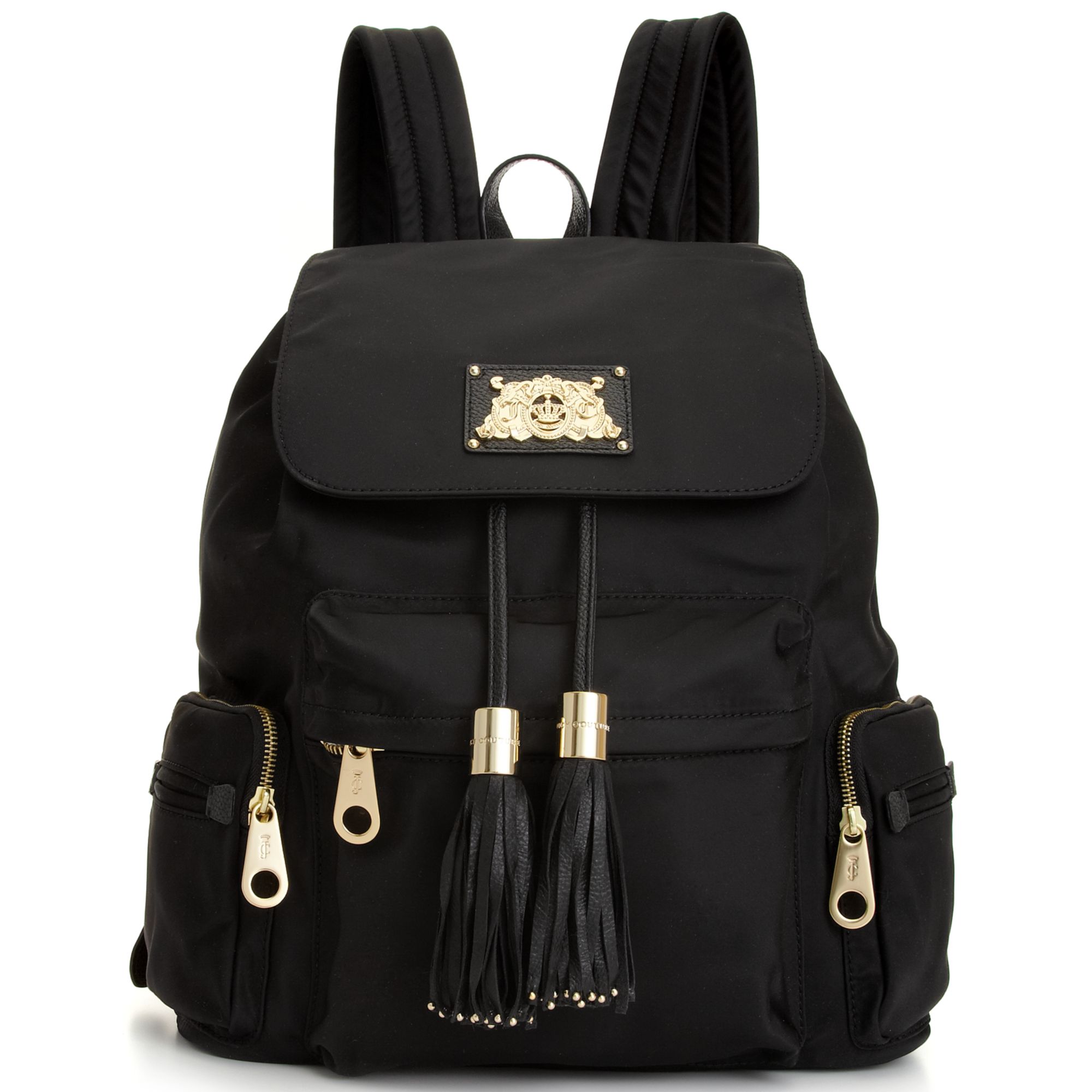 Juicy Couture Nylon Backpack in Black