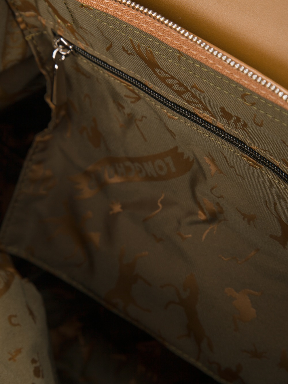 Longchamp Le Pliage Cuir Tote - Brown Totes, Handbags - WL867903