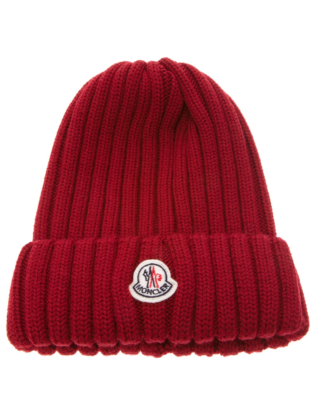 moncler beanie red