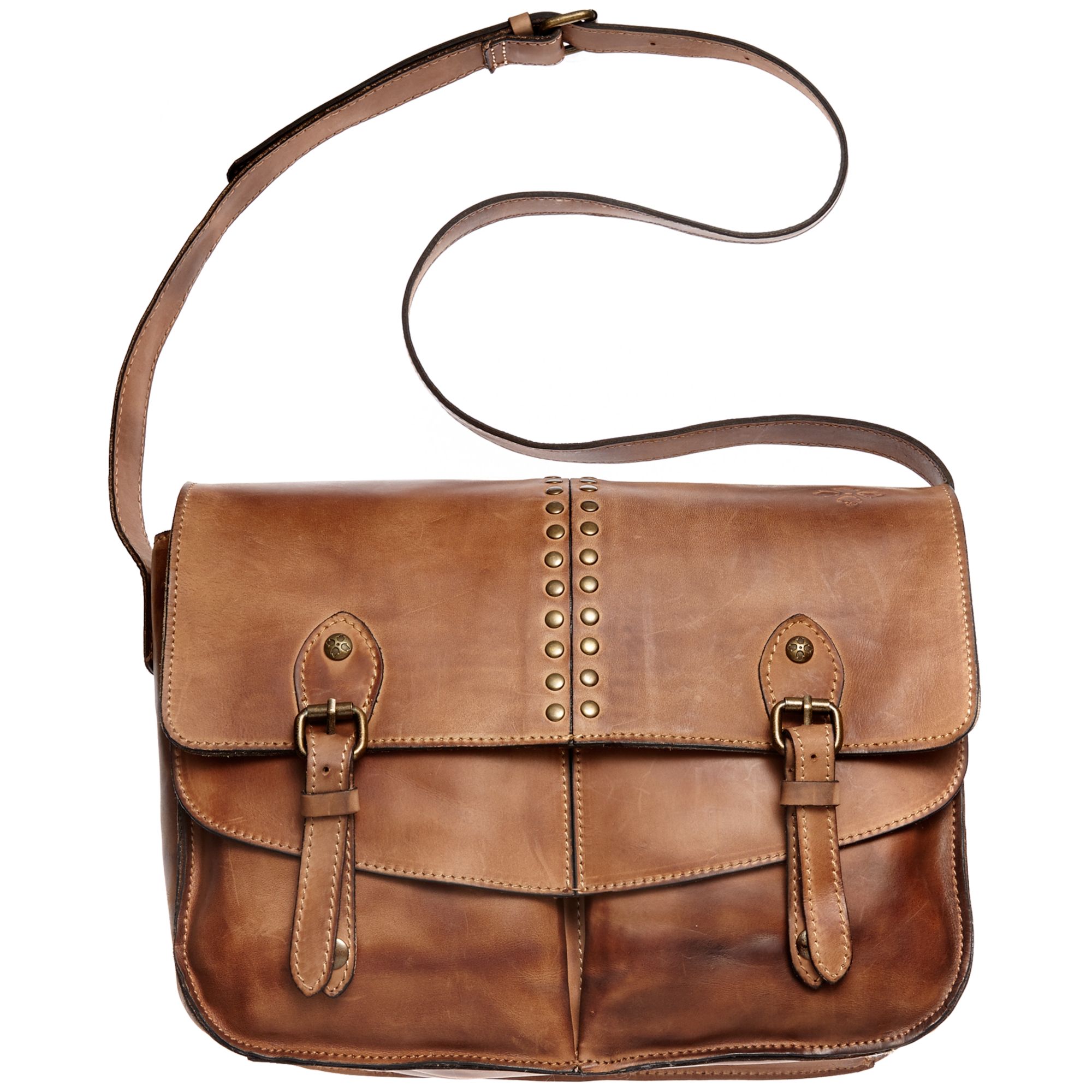 Patricia Nash Oil Rub Taranto Messenger Bag In Brown Lyst