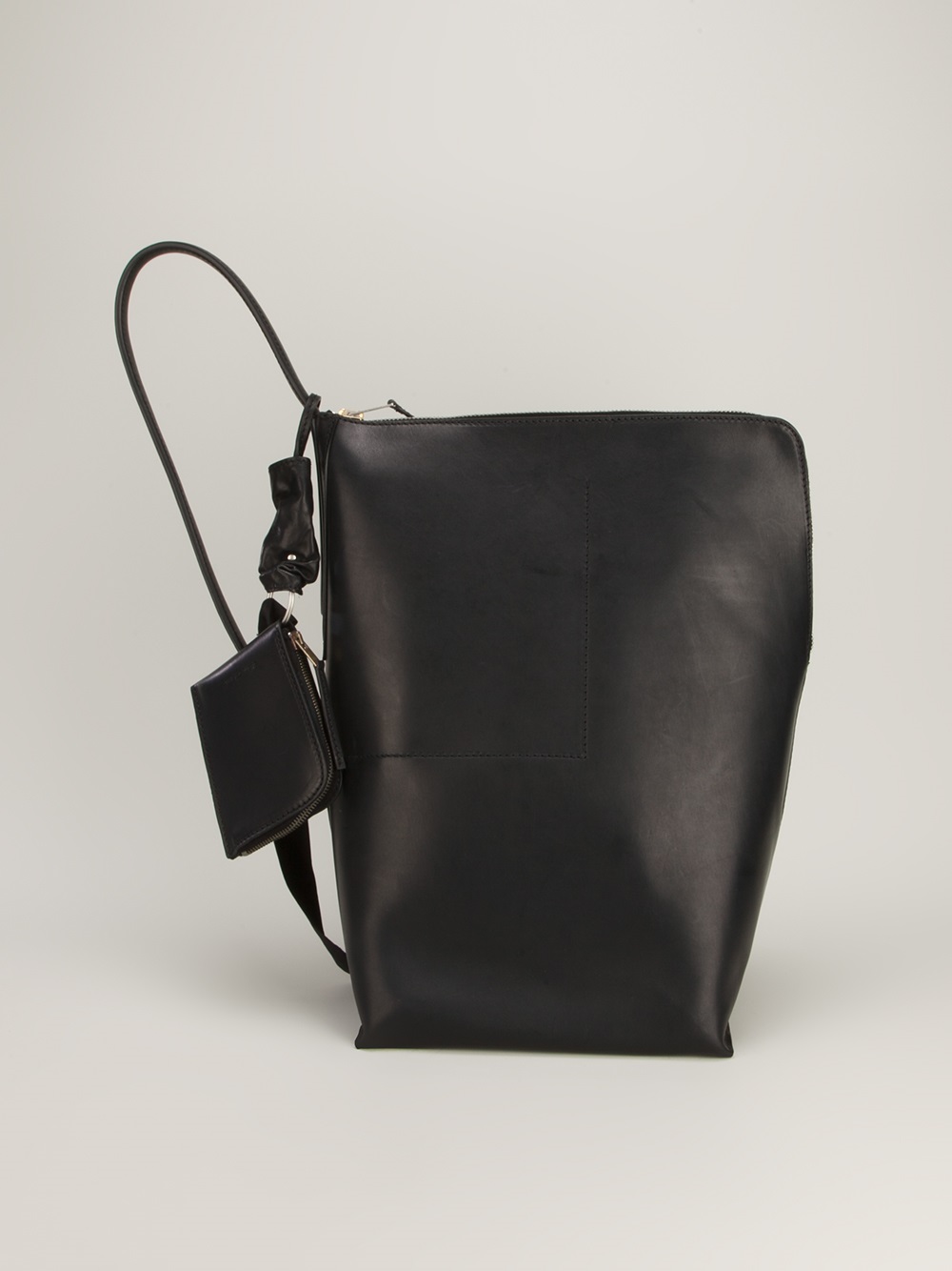 Rick Owens Single Strap Backpack in Black - Lyst