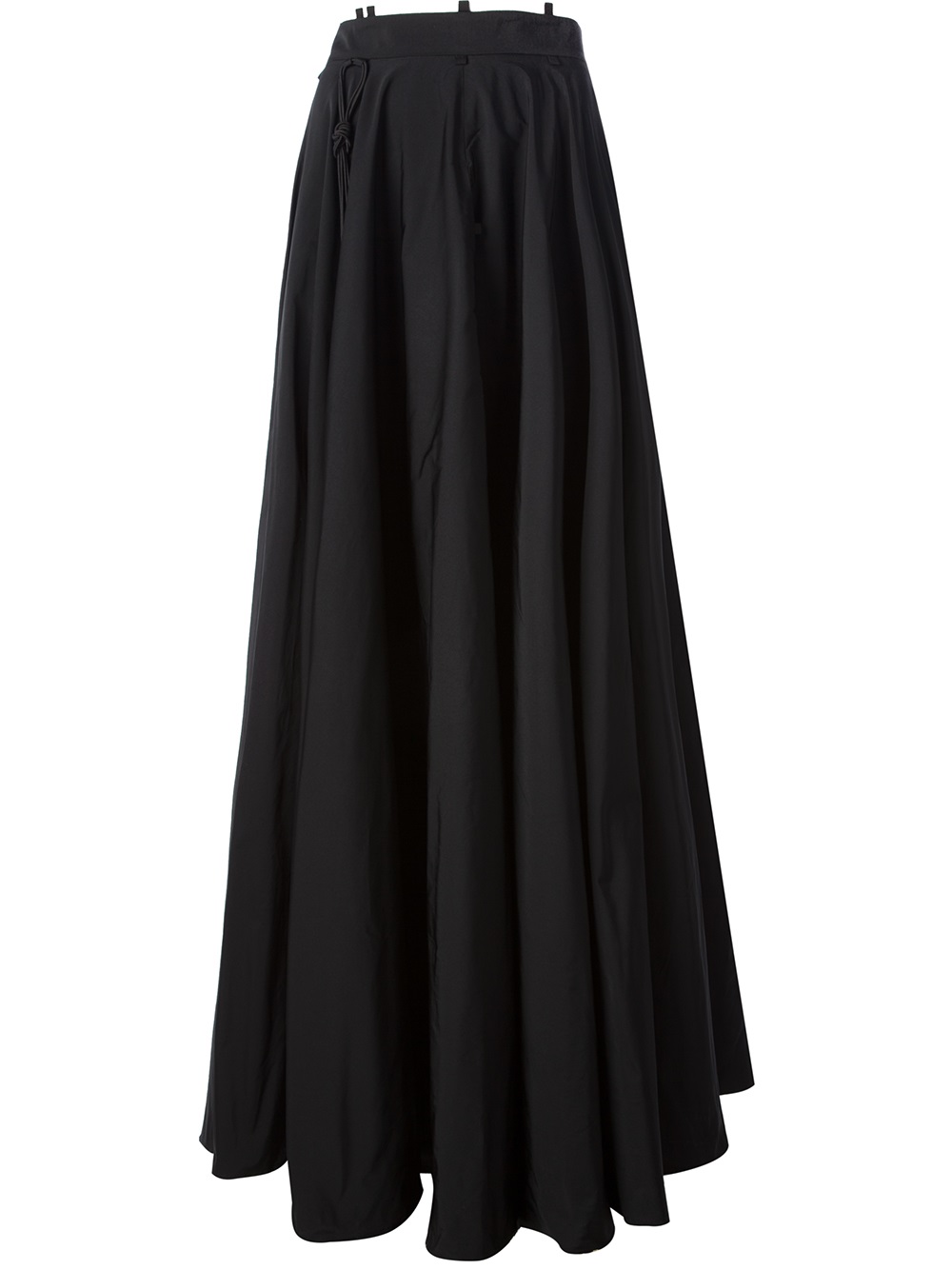 Yang Li Circle Full Length Skirt in Black | Lyst