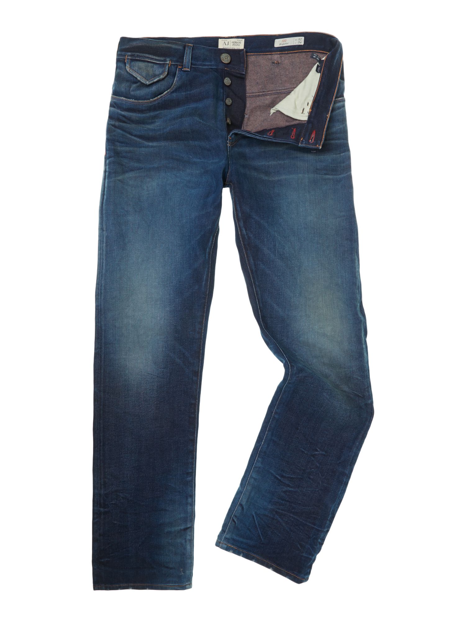 Armani Jeans Made in Italy Light Wash Jeans in Blue for Men (Denim) | Lyst
