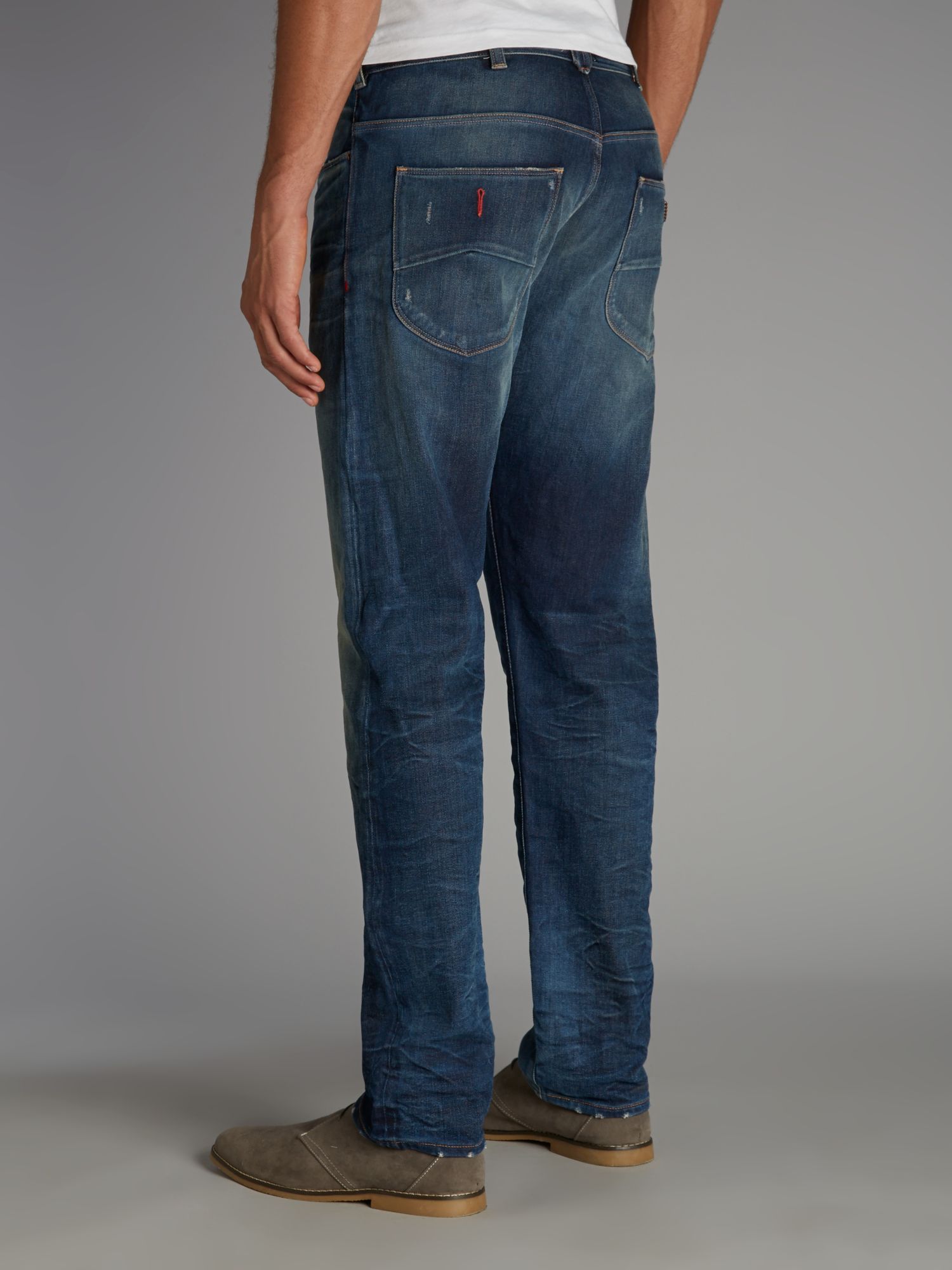 Armani jeans Made in Italy Light Wash Jeans in Blue for Men Lyst